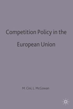 Paperback Competition Policy in the European Union Book