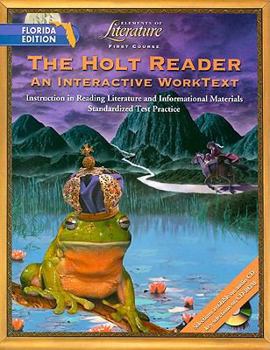 Paperback Elements of Literature, Garde 7 Intervention Worktext: Holt Elements of Literature Florida (Eolit 2003) Book