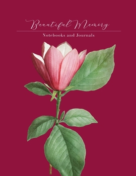 Paperback Beautiful Memory: notebooks and journals, Lined Paper, 110 Sheets (8.5x11 in) Book