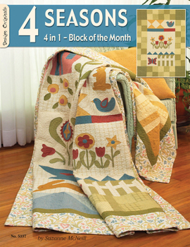 Four Seasons-Block Of The Month: 4-in-1, Block of the Month