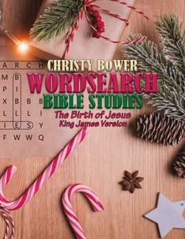Paperback Wordsearch Bible Studies - The Birth of Jesus: King James Version Book