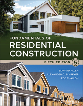 Hardcover Fundamentals of Residential Construction Book