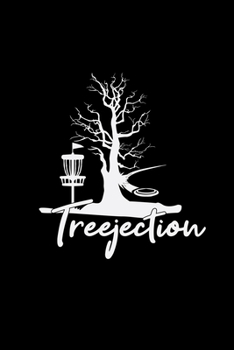 Paperback Treejection: 6x9 Disc Golf - dotgrid - dot grid paper - notebook - notes Book