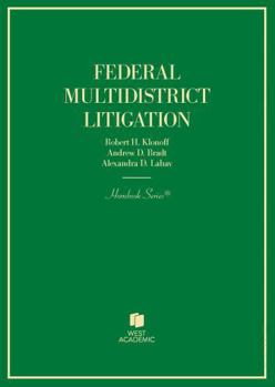 Hardcover Federal Multidistrict Litigation (Hornbooks) Book