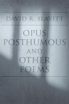 Paperback Opus Posthumous and Other Poems Book