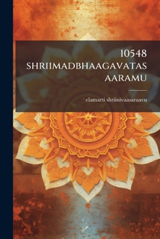 Paperback 10548 shriimadbhaagavatasaaramu [Telugu] Book