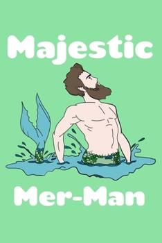 Paperback Majestic Mer Man: Personal Expense Tracker Book