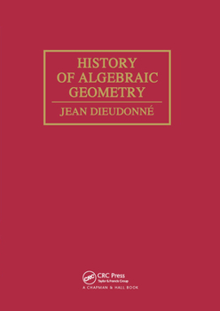 Paperback History Algebraic Geometry Book