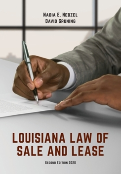 Paperback Louisiana Law of Sale and Lease: Cases and Materials, Second Edition Book