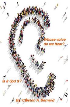 Paperback Whose voice do we hear, is it God's? Book