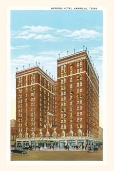 Paperback Vintage Journal Herring Hotel, Amarillo, Texas Book