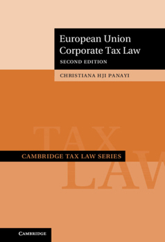 Hardcover European Union Corporate Tax Law Book