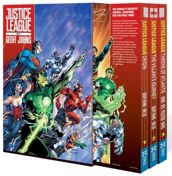 Paperback Justice League by Geoff Johns Box Set Vol. 1 Book