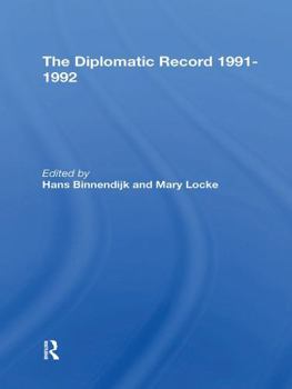 Paperback The Diplomatic Record 19911992 Book