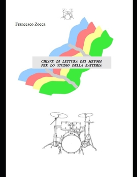 Paperback Chiave di lettura dei metodi per lo studio della batteria [Italian] Book