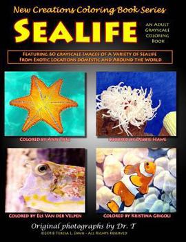 Paperback New Creations Coloring Book Series: Sealife Book