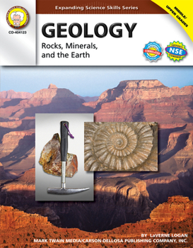 Paperback Geology, Grades 6 - 12: Rocks, Minerals, and the Earth Book