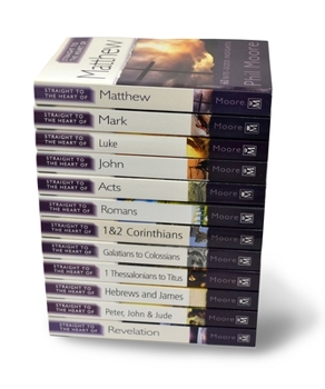 Paperback Straight to the Heart of the New Testament (12 Books) Book