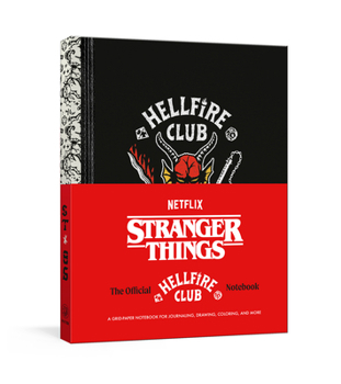 Hardcover Stranger Things: The Official Hellfire Club Notebook: A Grid-Paper Notebook for Journaling, Drawing, Coloring, and More Book