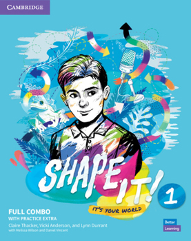 Paperback Shape It! Level 1 Full Combo Student's Book and Workbook with Practice Extra Book