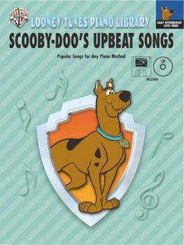 Paperback Looney Tunes Piano Library: Level 3 -- Scooby-Doo's Upbeat Songs, Book, CD & General MIDI Disk Book