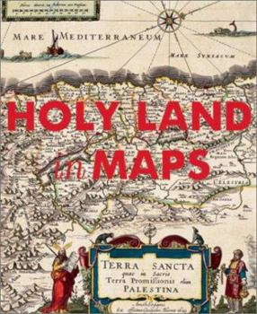 Hardcover Holy Land in Maps Book