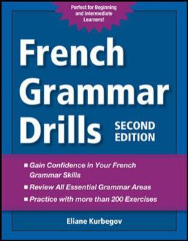Paperback French Grammar Drills Book