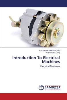 Paperback Introduction To Electrical Machines Book