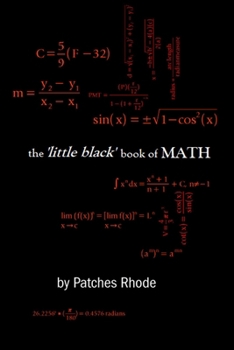 Paperback The 'little black' book of MATH Book