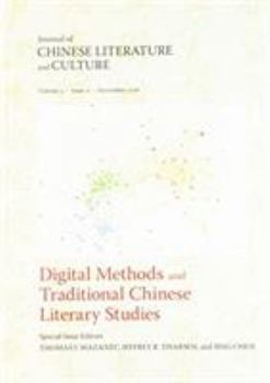 Paperback Digital Methods and Traditional Chinese Literary Studies Book