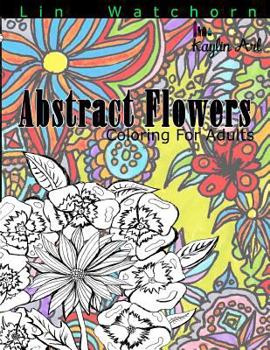 Paperback Abstract Flowers Book