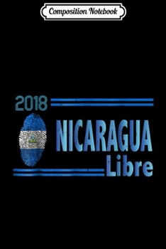 Composition Notebook: Nicaragua Strong Sos Fuerte Libre Protess Journal/Notebook Blank Lined Ruled 6x9 100 Pages