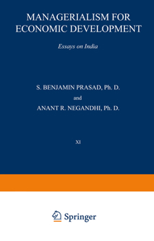 Paperback Managerialism for Economic Development: Essays on India Book