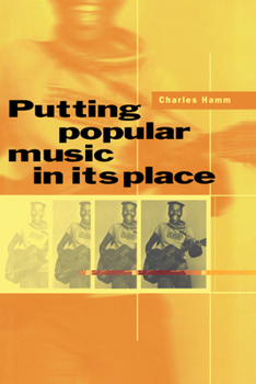 Hardcover Putting Popular Music in Its Place Book