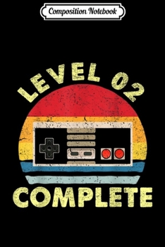 Paperback Composition Notebook: Level 10 Game On Funny Video Games 10th Birthday Journal/Notebook Blank Lined Ruled 6x9 100 Pages Book