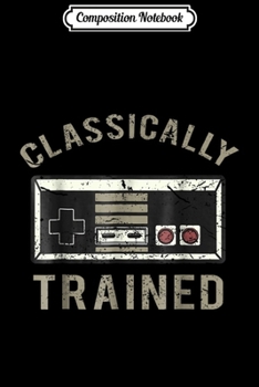 Paperback Composition Notebook: Video Game Retro Vintage Distressed Journal/Notebook Blank Lined Ruled 6x9 100 Pages Book