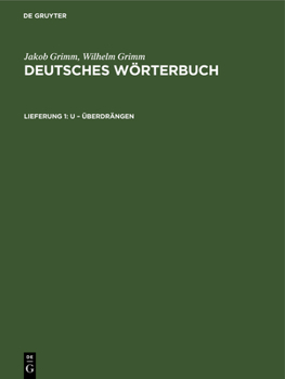 Hardcover U - Überdrängen [German] Book