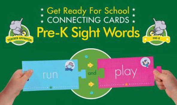 Cards Get Ready for School Connecting Cards: Pre-K Sight Words Book