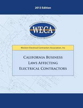 Paperback California Business Laws Affecting Electrical Contractors Book