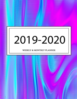 Paperback 2019 - 2020 Weekly and Monthly Planner: Calendar Schedule + Organizer - Inspirational Quotes (2019-2020 Academic Planners Book