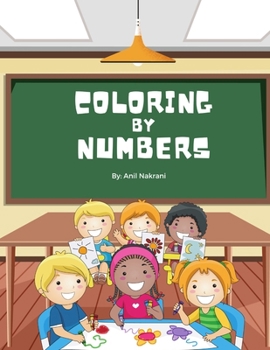 Paperback Coloring by Number Book: Creative Learning Book