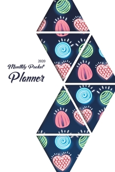 Monthly Pocket Planner 2020: One-Year Planner (Size: 6" x 9"), 12- Month Calendar Schedule Organizer and Hand Lettering Notebook (January - December). Personalized Planner, U.S. Holidays (Gift Lover)