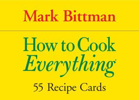 Cards How to Cook Everything: 55 Recipe Cards Book
