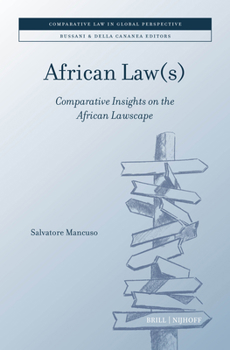 Hardcover African Law(s): Comparative Insights on the African Lawscape Book