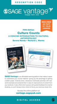 Culture Counts - Vantage Slimpack: A Concise Introduction to Cultural Anthropology