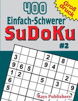 Paperback 400 Einfach-Schwerer SuDoKu #2 [German] Book