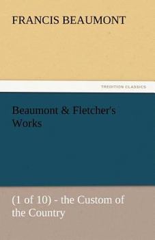Paperback Beaumont & Fletcher's Works Book