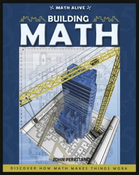 Library Binding Building Math Book
