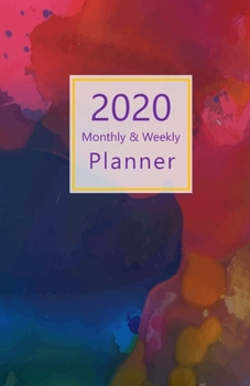 Paperback 2020 Monthly & Weekly Planner: With Daily To-Do list. Calendar, Schedule, Assignments, 2021 Future plans. Monday start week. Portable. 8.5" x 5.5" (H Book