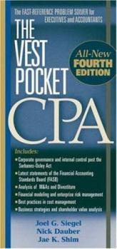 Paperback The Vest Pocket CPA Book